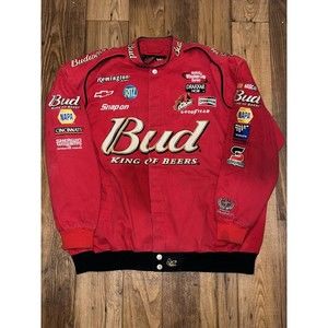 Vintage Authentic Inaugral Nascar Winston Cup series jacket Dale Earnhardt Jr